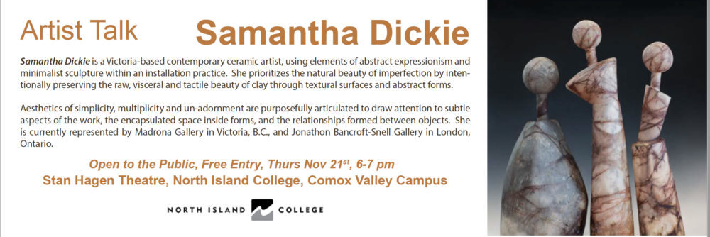 North Island College Artist Talk Series